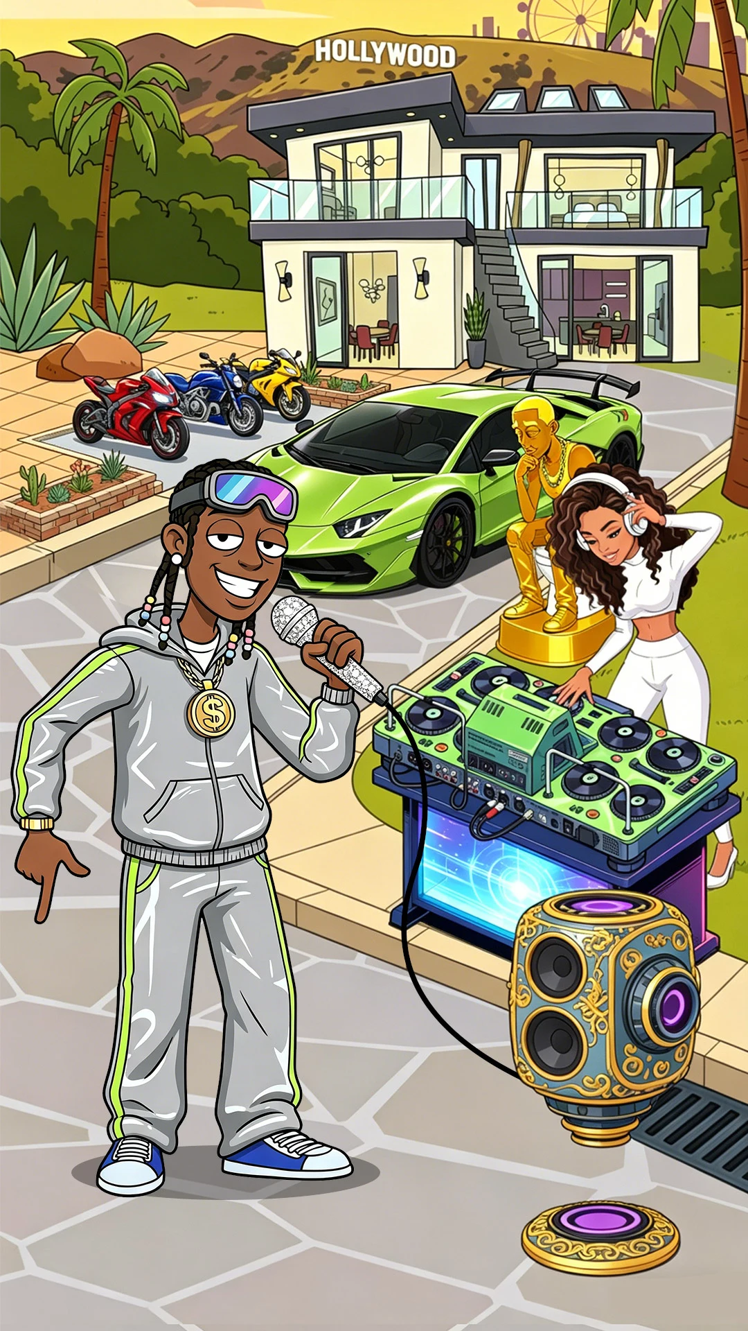 Rap Star:Idle Clicker screenshot